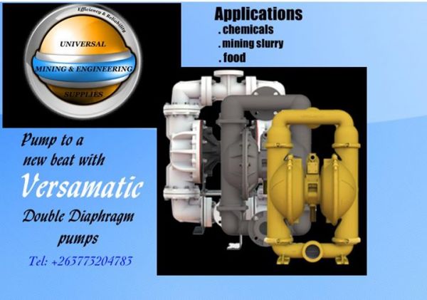 Versamatic Double Diaphragm pumps for sale